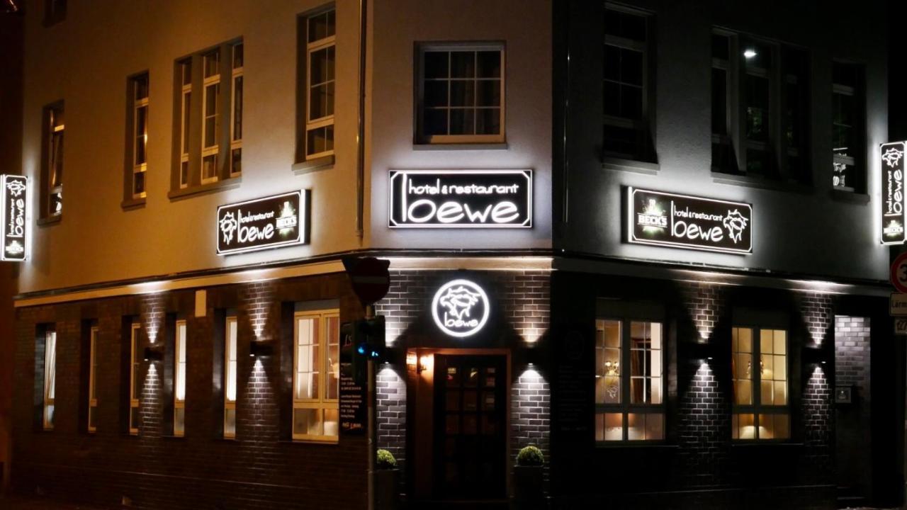 Hotel Restaurant Zum Loewen Duisburg Eksteriør billede